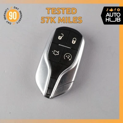 Maserati Quattroporte M156 Ghibli Key Fob Entry Remote Lock Start Switch OEM 57k - Image 1 of 4