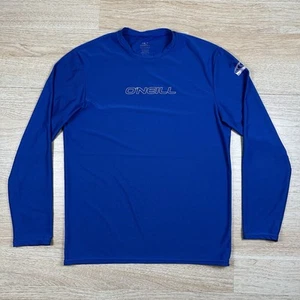Oneill Rash Guard Mens Blue XL 50+ UPF Surf Skim Sun Protection - Picture 1 of 8