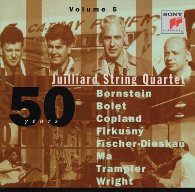 Leonard Bernste Juilliard String Quartet: 50 Years, Vol. 5: Great Collabora (CD) - Image 1 of 2