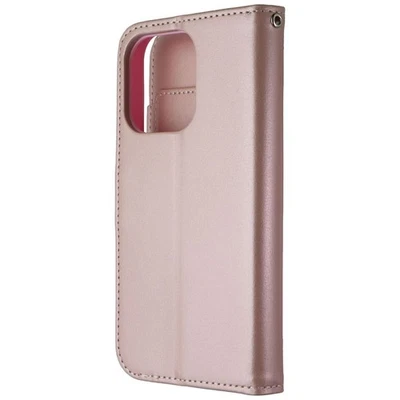 MyBat Pro MyJacket Xtra Series Wallet Case for Apple iPhone 15 Pro - Rose Gold - Image 1 of 3