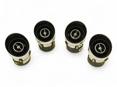 2010 - 2019 JAGUAR XJ X351 AC HEATER AIR VENT GRILLE NOZZLE DASH FRONT SET OF 4 - Imagem 1 de 4