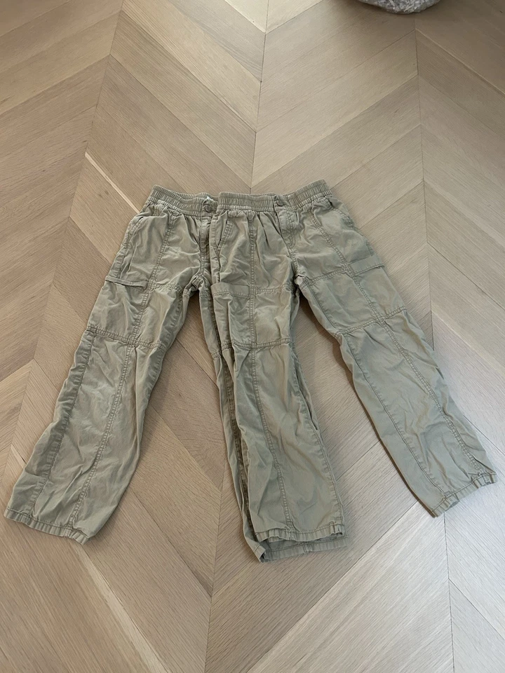 LOTE DE 2 - Pantalones cargo Gap niños niñas talla mediana Foto 1 de 3