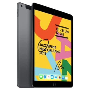 Apple iPad (7. Gen.) Wifi + LTE Tablet 32 GB Space Gray "Gratis Versand" - Afbeelding 1 van 1
