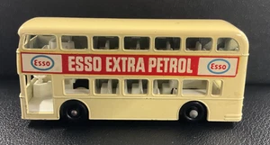 1966 Lesney Matchbox Daimler Double Decker Bus #74 VTG Esso Extra Petrol 1-75! - Picture 1 of 6
