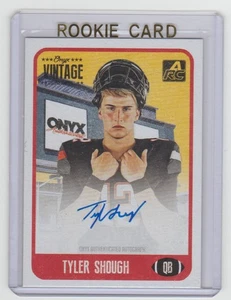 TYLER SHOUGH 2021 Onyx Vintage Autograph #CATS SP RC ON CARD AUTO /400 Saints - Picture 1 of 2