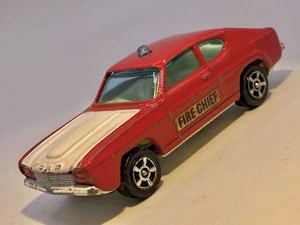 Corgi🔥Juniors Whizzwheels 1972 Ford Capri Fire Chief Auto - Bild 1 von 10