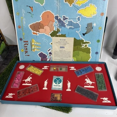 1963(1959) Risk No. 44 Continental Board Game Parker Brothers Complete - Image 1 of 4