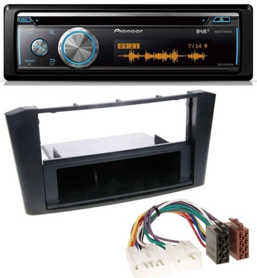 Pioneer MP3 DAB USB CD Bluetooth Autoradio für Toyota Avensis T25 (2003-2009) - Bild 1 von 4