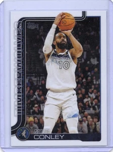 2025-26 Topps Basketball - Mike Conley #112 Minnesota Timberwolves  - Picture 1 of 2