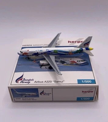 Herpa Wings 1:500 Bangkok Airways A320 - Immagine 1 di 2