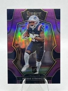 2022 Panini Select - [Base] - Purple Prizm #168 - Pierre Strong Jr. /75 RC - Bild 1 von 2
