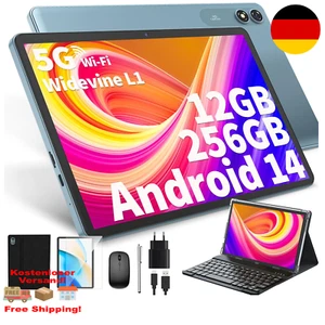 10" Android Tablet 2-in-1 mit Tastatur & Stylus - Bild 1 von 8