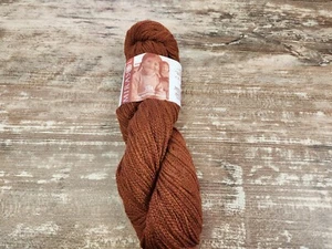 Merino Wool Alpaca Yarn Worsted Weight Yarn Chain Spun Mirasol Sisa Bulky Brown - Picture 1 of 4