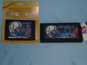 INDIANAPOLIS COLTS TriFold Wallet & Checkbook Set NEW! - Picture 1 of 3