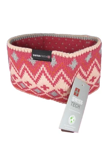 143. SWISS TECH Performance Gear 3M Thinsulate TUSCAN ROSE One Size Head Band - Picture 1 of 6