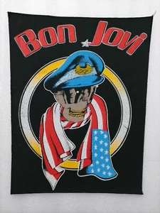 JOHN BON JOVI - Vintage Original Backpatch anni 80 - Cm. 26x31x36 - Imagen 1 de 2