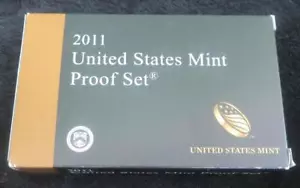2011 Proof Set *14 Coins with Box and COA - Picture 1 of 8