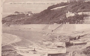 CARTE POSTALE ANCIENNE CPA GUETHARY (COTE BASQUE) BARQUES DE PECHE - Imagen 1 de 1