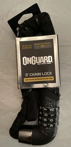 Onguard Key Chain Bike Lock 3 High Security Level 3 Ft x 5 mm Free Shipping - Picture 1 of 2