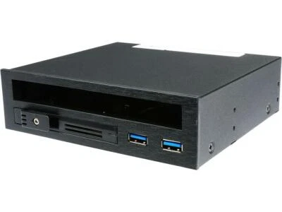 iStarUSA T-5K25TU-SA 5.25" to Slim ODD and 2.5" SATA 6Gb/s Trayless Hot-Swap Cag - Image 1 of 4