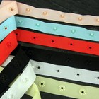 Popper Tape White or Black Snap Fastening Stud Press Single Spacing Sewing Craft