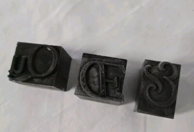 老式广告印刷印章3封信套装  — 第 1/4 张图片