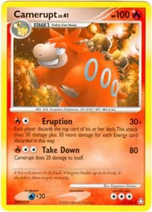 2x (pok-LA-047) Camerupt (U) Pokemon D&P Legends Awakened Card # 47 - Picture 1 of 1