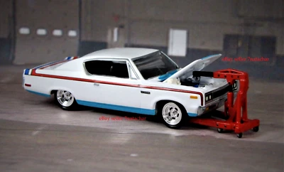 Herramienta mecánica polipasto motor recogedor de cerezas taller garaje diorama utilería escala 1/64 Foto 1 de 4