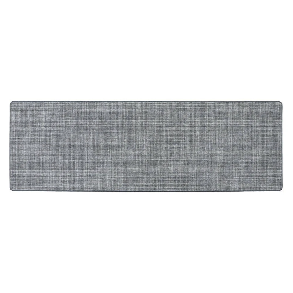 JVL ELEGANCE RUNNER 50X150CM-GREY