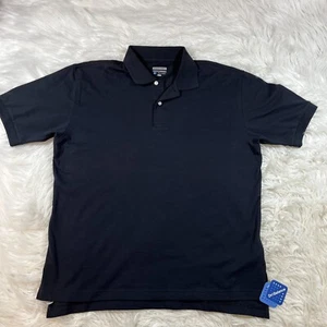 Zorrel Black Pullover Short Sleeve Polo Shirt Size Large NWT - Picture 1 of 7