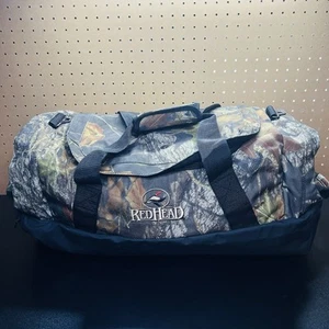 Red Head Camo Hunting Gear Duffle Bag 24” x 14” x 10” Missing Strap - Picture 1 of 11