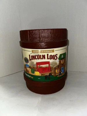 Lincoln Logs Fort Lincoln Building Set Read Description Over 280+ Pieces - Image 1 of 4