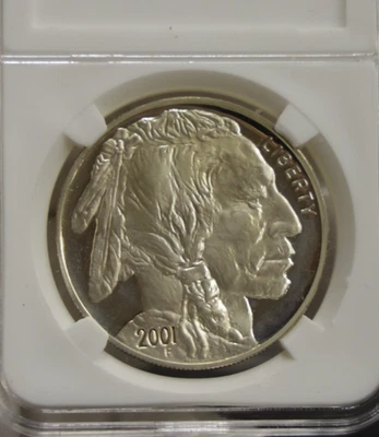 2001 P US Buffalo Commemorative $1 Gem Proof - Image 1 of 2