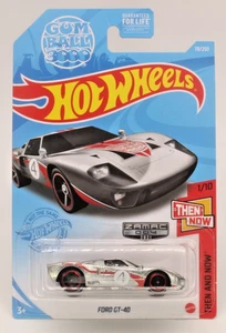 Ford GT40 2021 Hot Wheels Zamac #78, entonces y ahora 1/10 - exclusivo de Walmart - Imagen 1 de 3