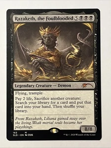 1 x Regular Razaketh, the Foulblooded -Secret Lair Drop Series LP 163 MTG Magic - Bild 1 von 6