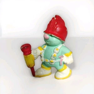 Fraggles, "Doozer" mit Bohrmaschine, von Schleich, 5cm. Sehr selten ! - Bild 1 von 4