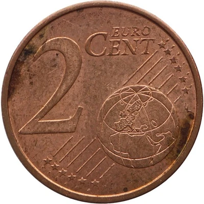 2010 2 Euro Cent Spain Coin Santiago de Compostela Mint Madrid (MO4061-) - Image 1 of 2
