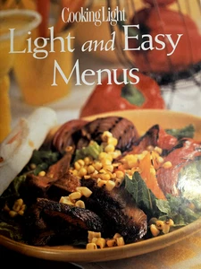Cooking Light: Light and Easy Menus, Anne C Chappell Hardcover - Picture 1 of 10