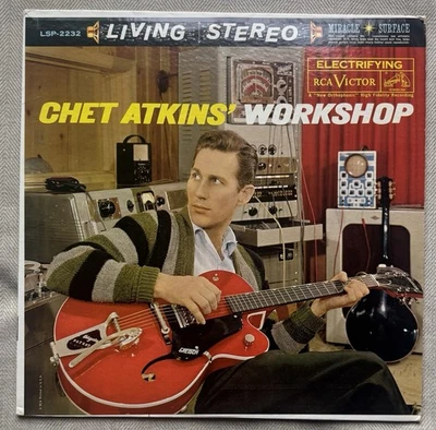 Chet Atkins' Workshop Vinyl LP - RCA Victor LSP-2232 - Image 1 of 4