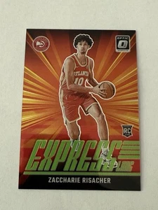 Zaccharie Risacher 2024-25 Panini Donruss Optic Express Lane Lime Green /199 RC - Bild 1 von 2