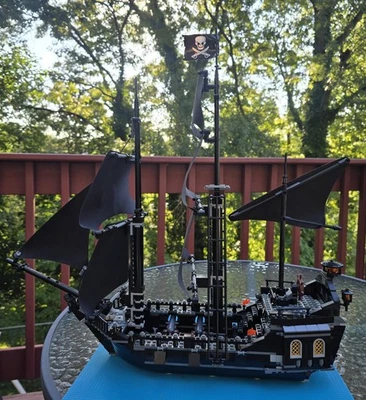 LEGO 4184 Черная жемчужина Пираты Карибского моря POTC неполный с дополнениями без коробки - Изображение 1 из 4