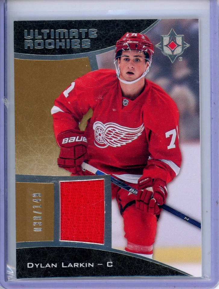 2015-16 Ultimate Collection Dylan Larkin 113 Rookie Jersey 030/149 Red Wings RC - Image 1 of 1