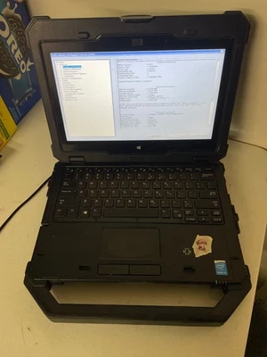 Lot of 5 DELL LATITUDE 7204 RUGGED EXTREME I5 - NO HDD A/C batt - Image 1 of 4