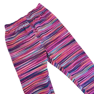 Lands End Leggings Girls XXS 2-3 Stretch Pants Space Dye Stripe - Picture 1 of 7
