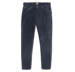 Tela Genova Five Pocket Corduroy Jeans, Navy Blue- Men’s 36x32 - Picture 1 of 6