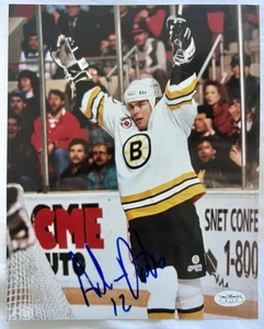 Adam Oates Signed Autographed Boston Bruins 8x10 Photo JSA Sticker - Picture 1 of 2