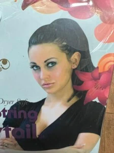 Jazzy Ponytail Yaki Drawstring Tong Safe,Blowdryer Safe 12",14"&26" UK Postage - Picture 1 of 12