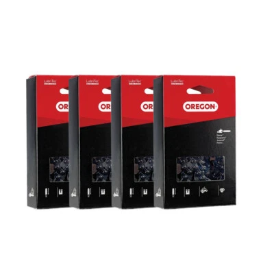 4 Oregon 91VXL056G 16" Chains 3/8" Low Profile Pitch .050" Gauge 56 Drive Links - Image 1 of 3