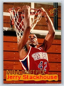 1995-96 Stadium Club #3 Jerry Stackhouse Philadelphia 76ers - Picture 1 of 2
