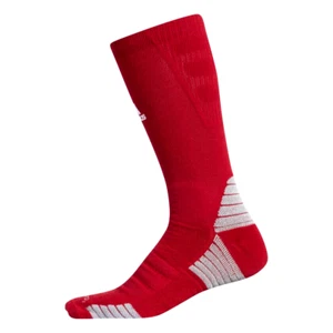 Adidas Erwachsene rot weiß Crew Polyester Logo Alphaskin Performance Socken M 6,5-9 - Bild 1 von 1
